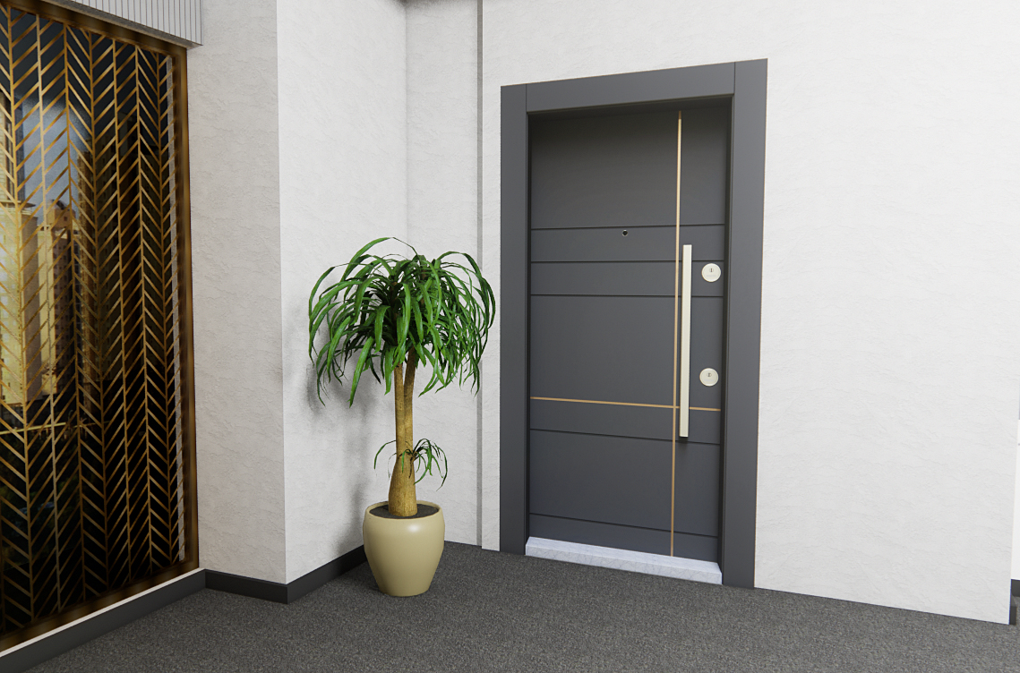 Evka 7 Çelik Kapıcı